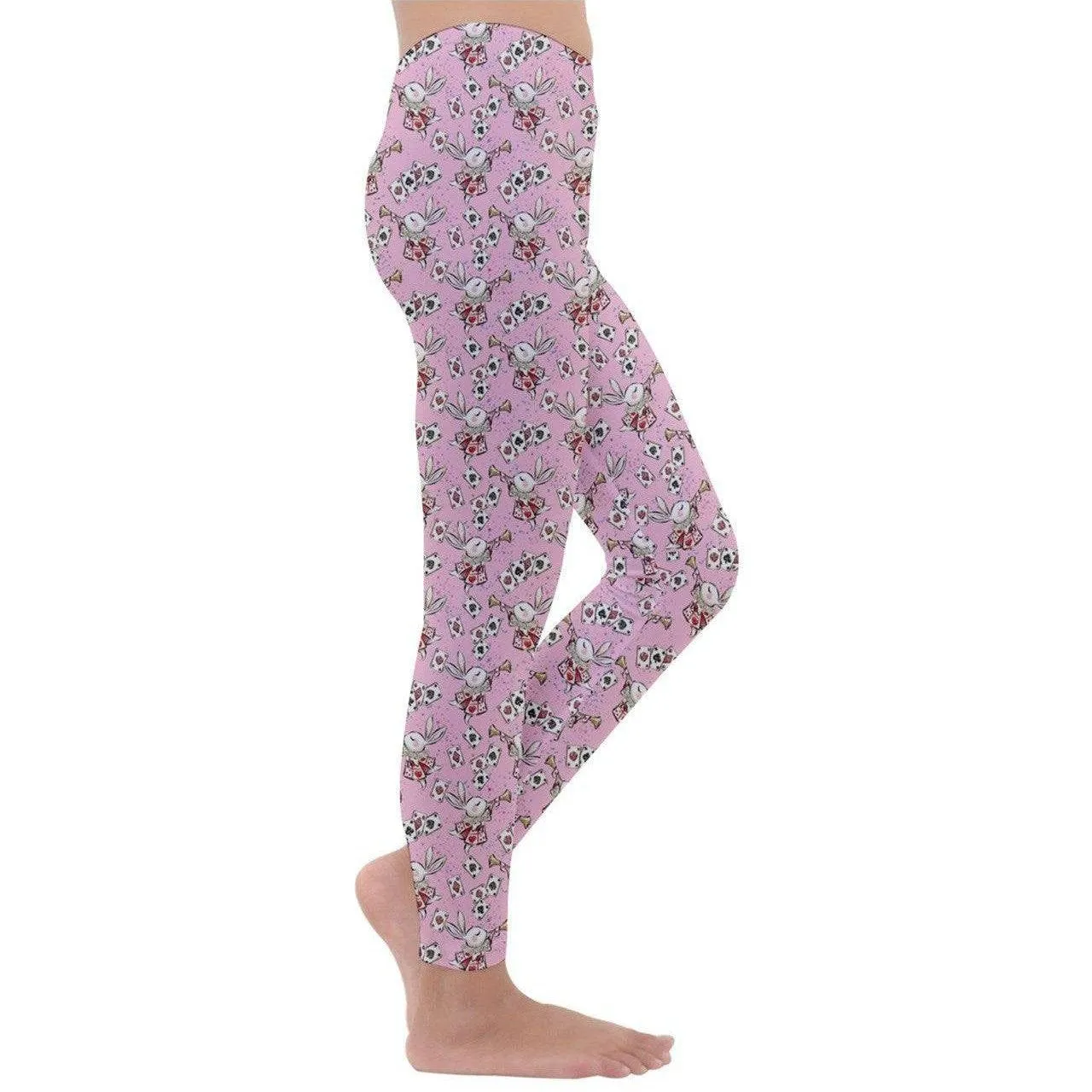 Down the Rabbit Hole Kids' Velour Leggings