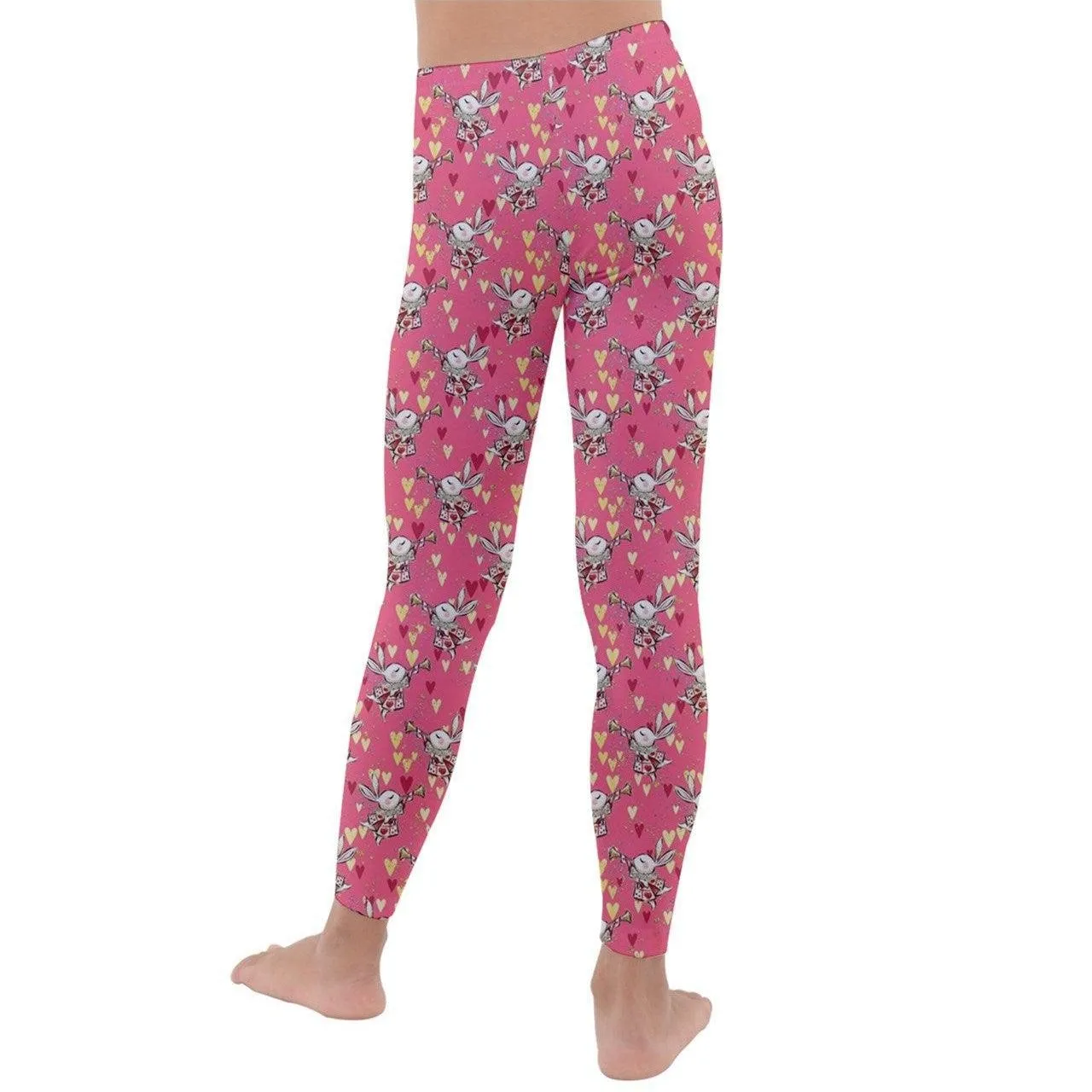 Down the Rabbit Hole Kids' Velour Leggings