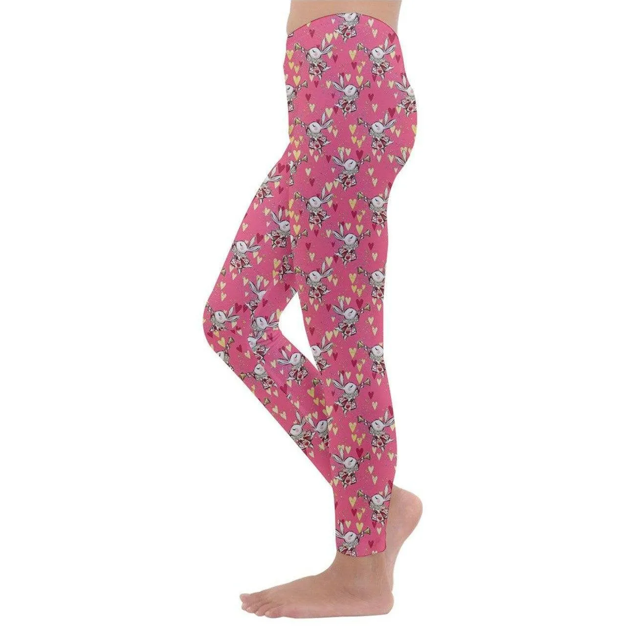 Down the Rabbit Hole Kids' Velour Leggings