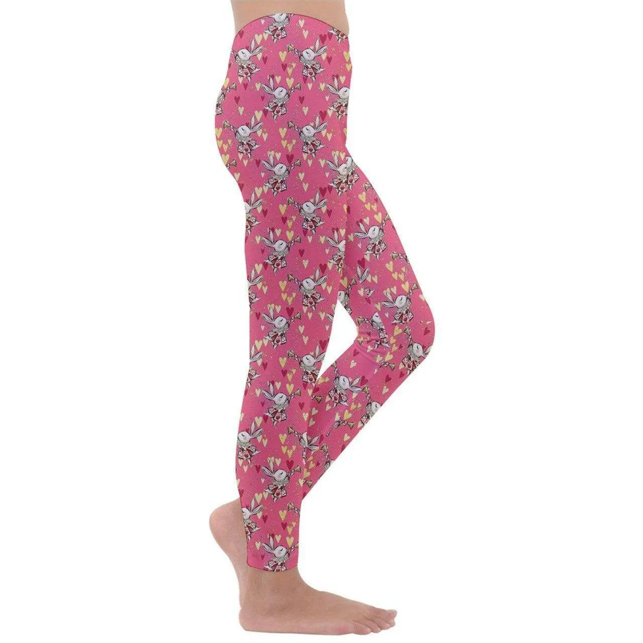 Down the Rabbit Hole Kids' Velour Leggings