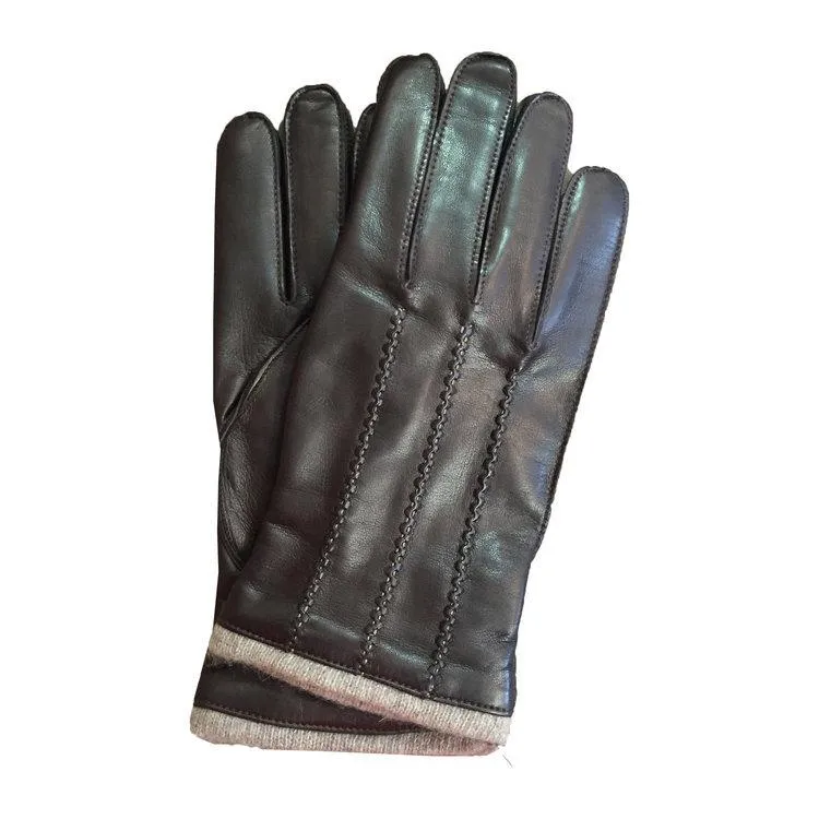 Dylan - Men's Cashmere Lined Leather Gloves