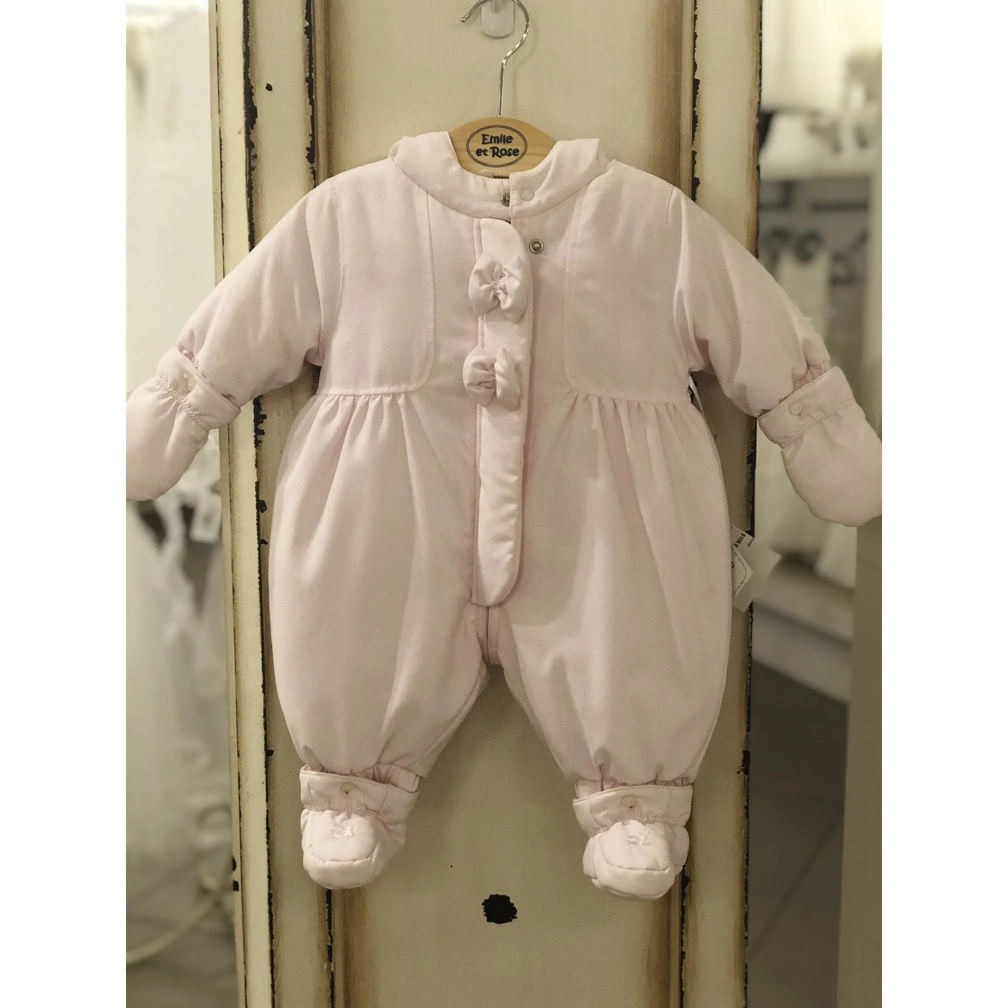 Emile Et Rose Pink Snowsuit