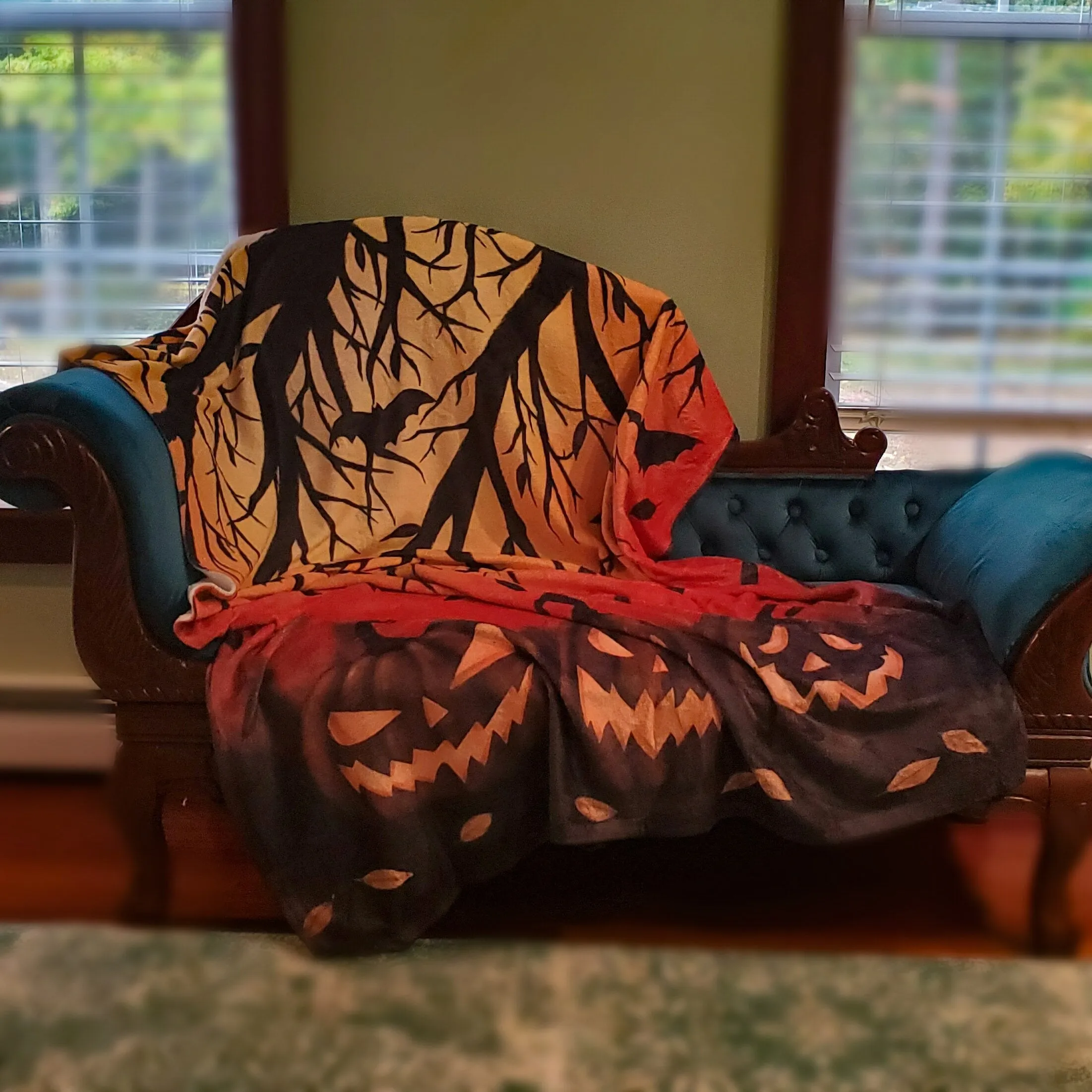 Fall Fleece Blanket