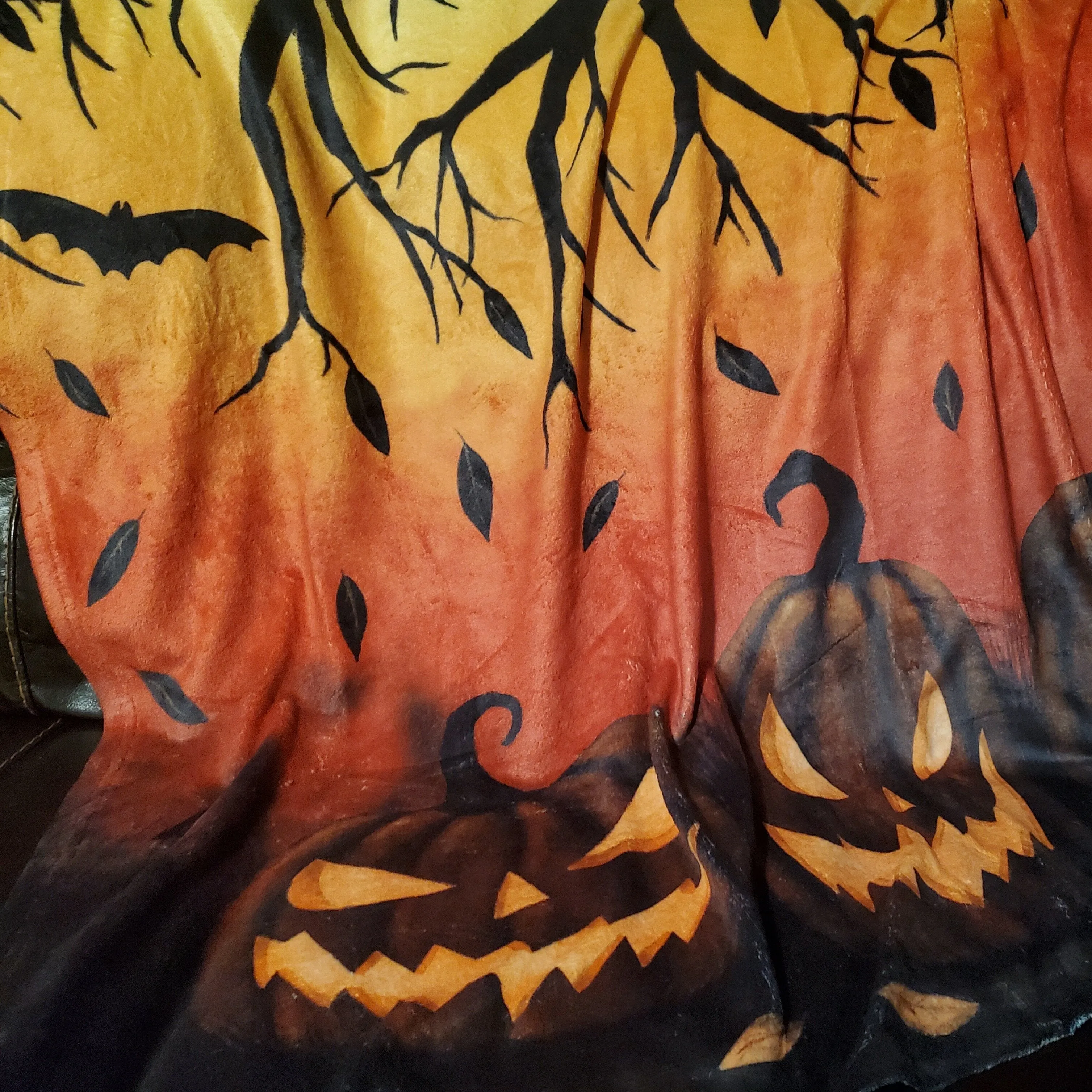 Fall Fleece Blanket