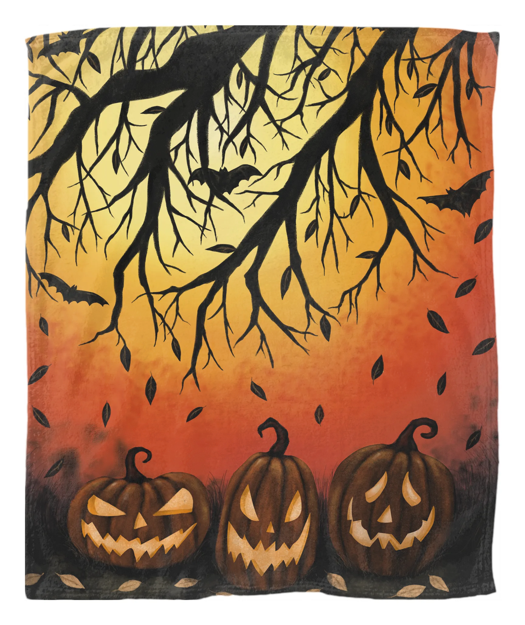 Fall Fleece Blanket