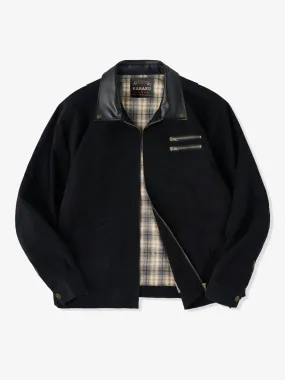 Fleece-Lined Checkered Detroit Work Jacket