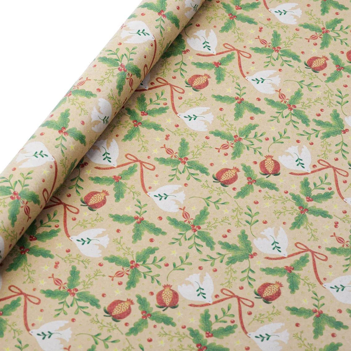 Folklore Recycled Wrapping Paper - 3m