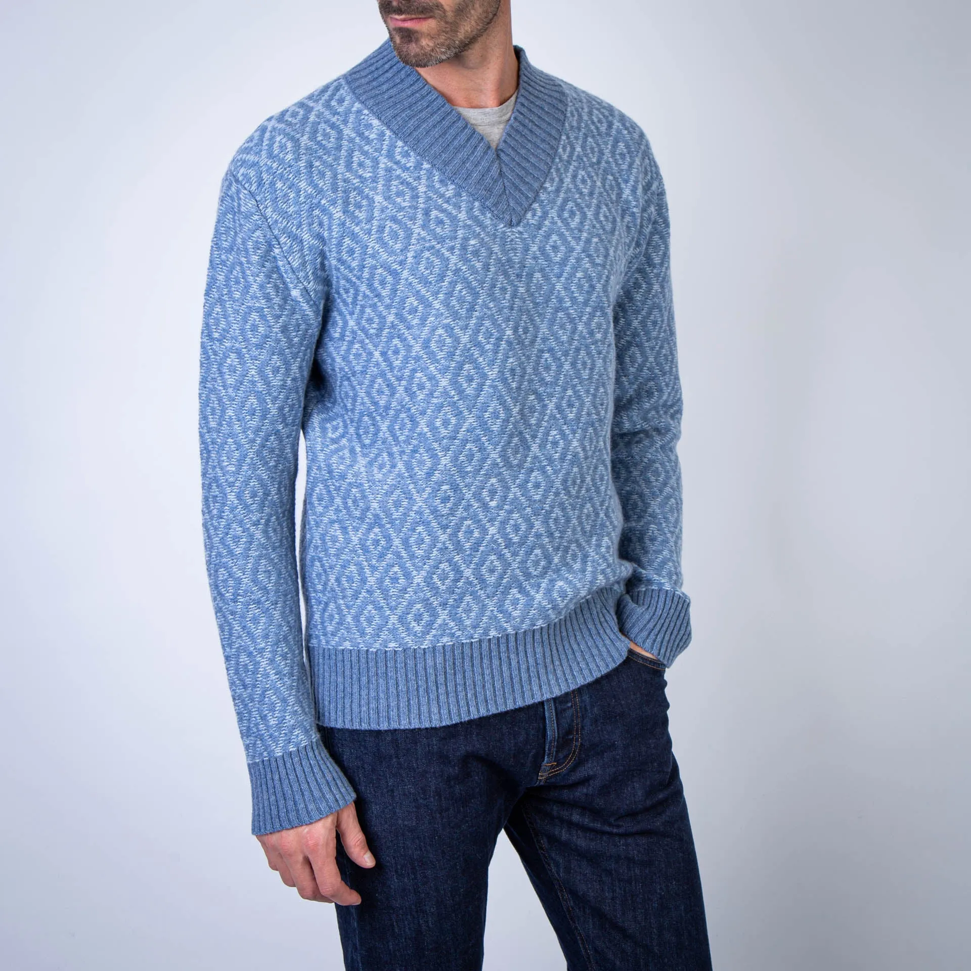 FUMAGALLI SWEATER FU130515 OPIUM 22 SKY BLUE