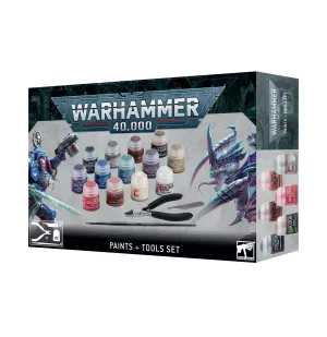 Games Workshop Warhammer 40,000: Paints   Tools Set