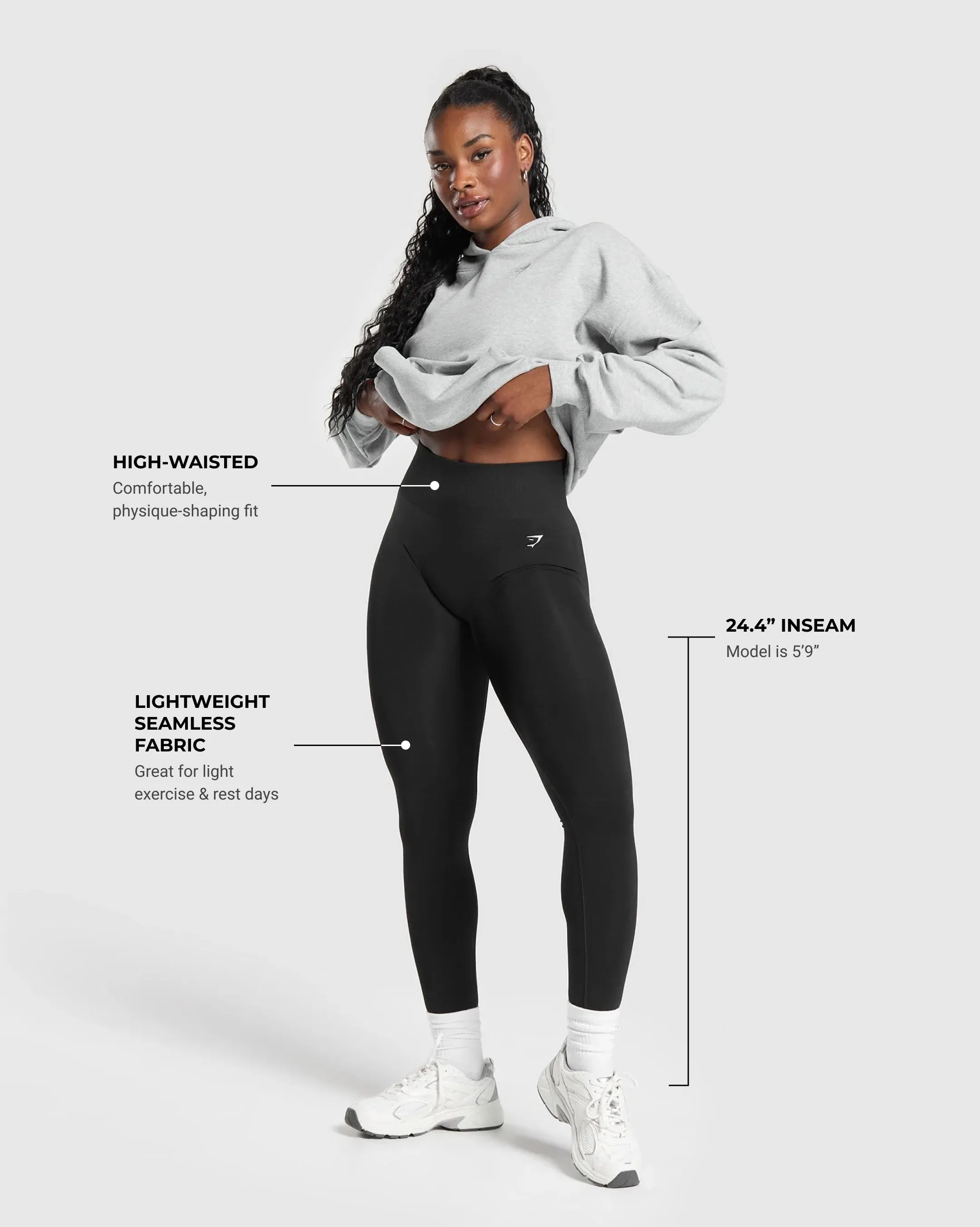 Gymshark Everyday Seamless Leggings - Black