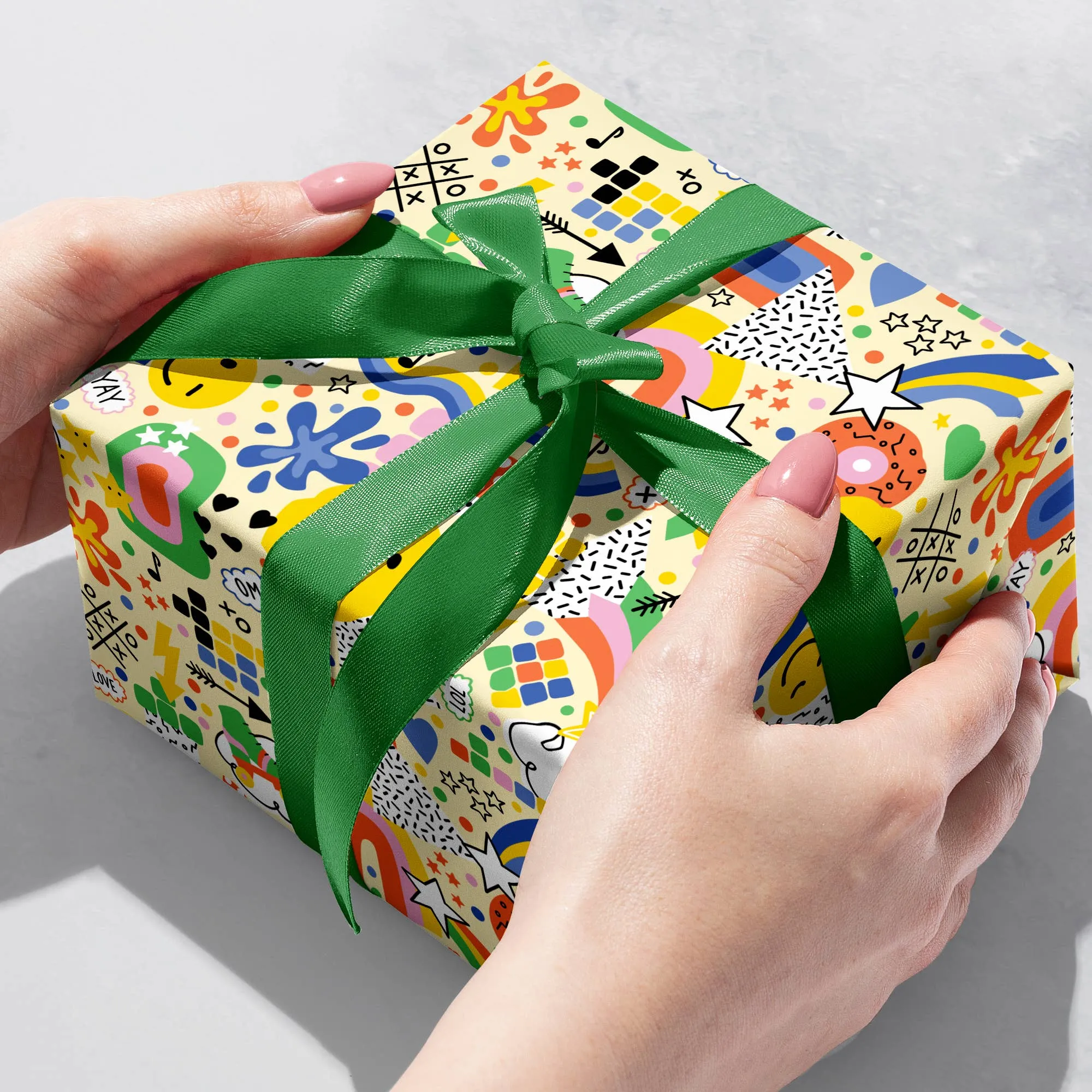 Happy Party Gift Wrap Roll