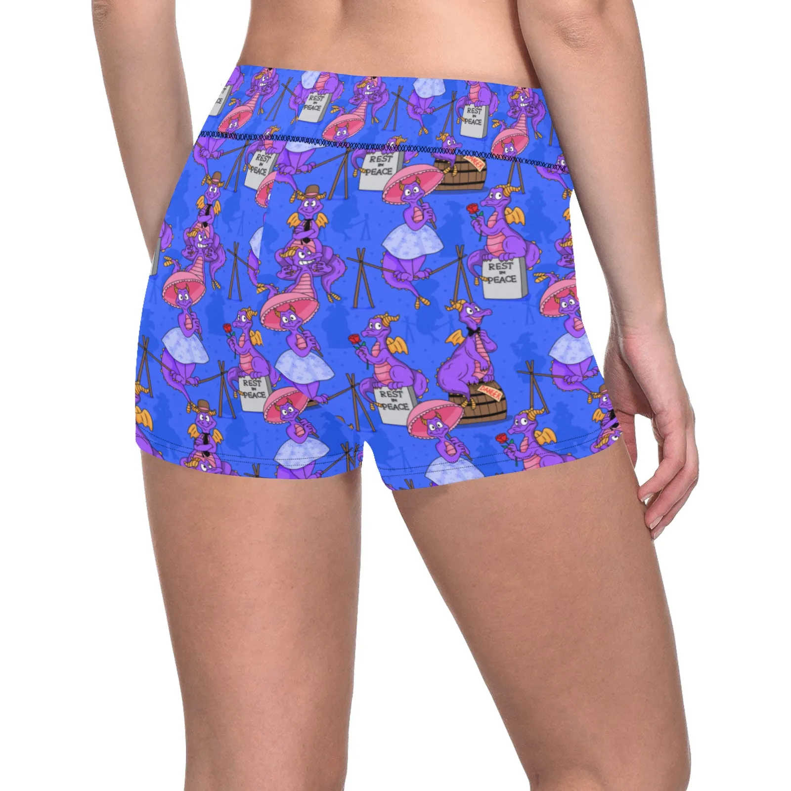 Haunted Mansion Figment Women's Short Leggings