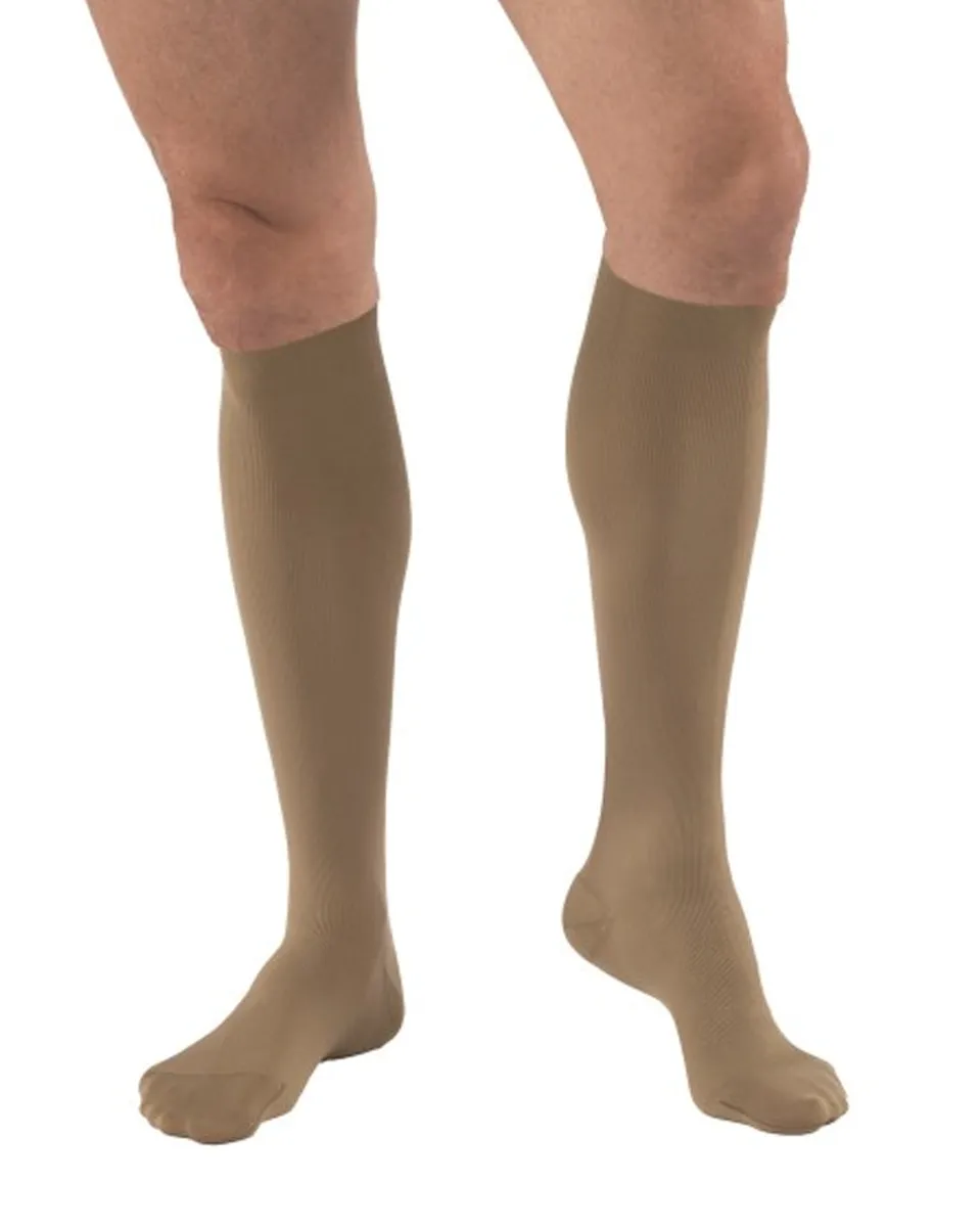 Jobst Men's Closed Toe Knee High Support Socks 30-40 mmHg