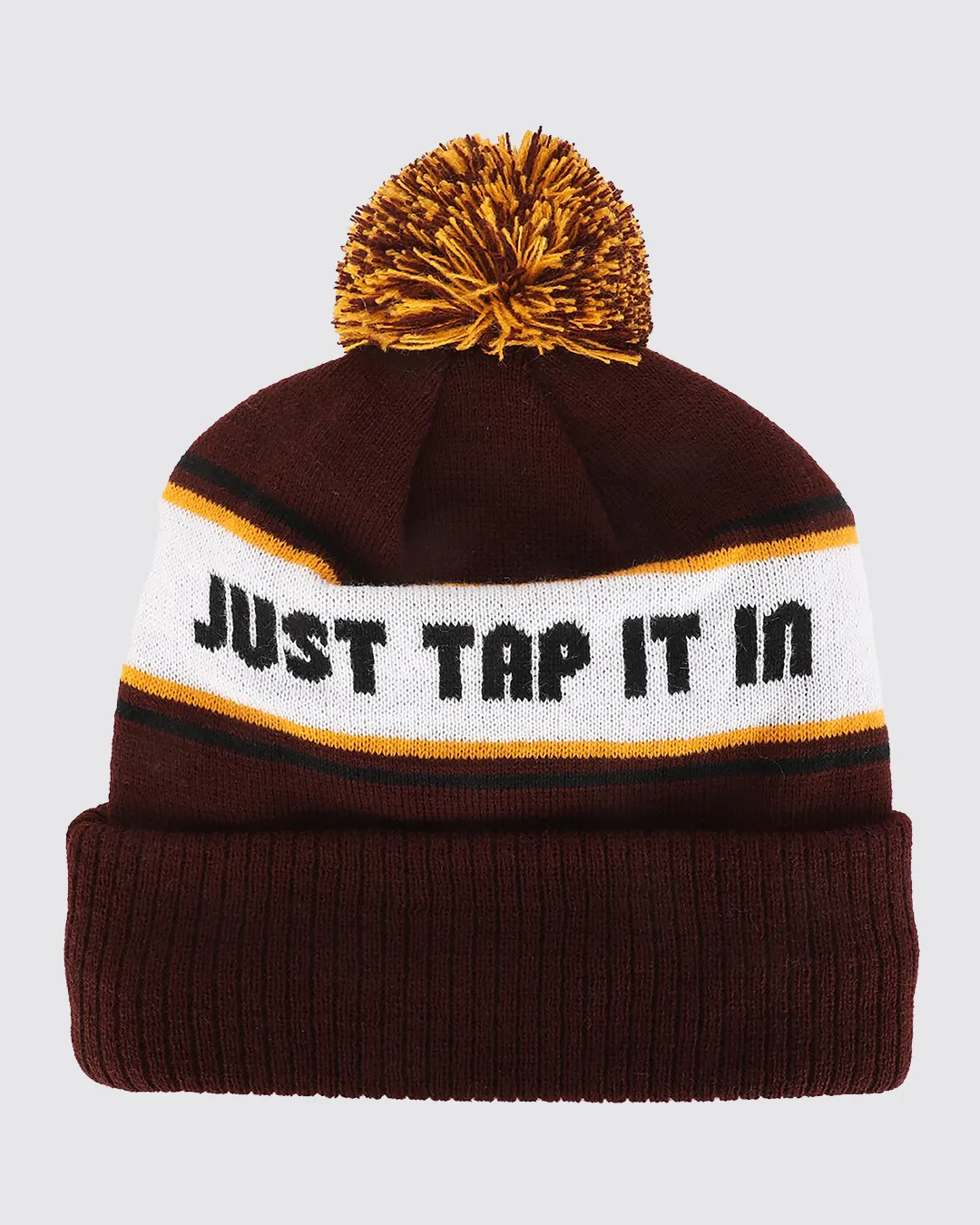 Just Tap It In – Pom Beanie