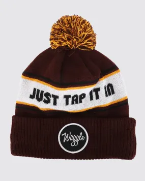 Just Tap It In – Pom Beanie