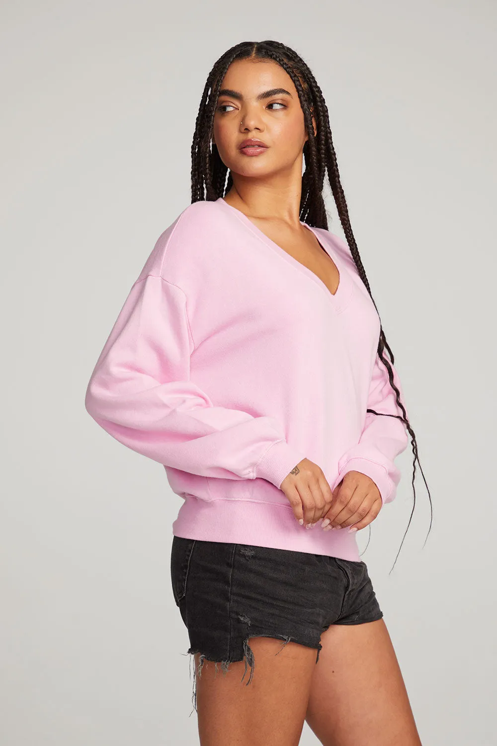 Kara Pastel Lavender Long Sleeve