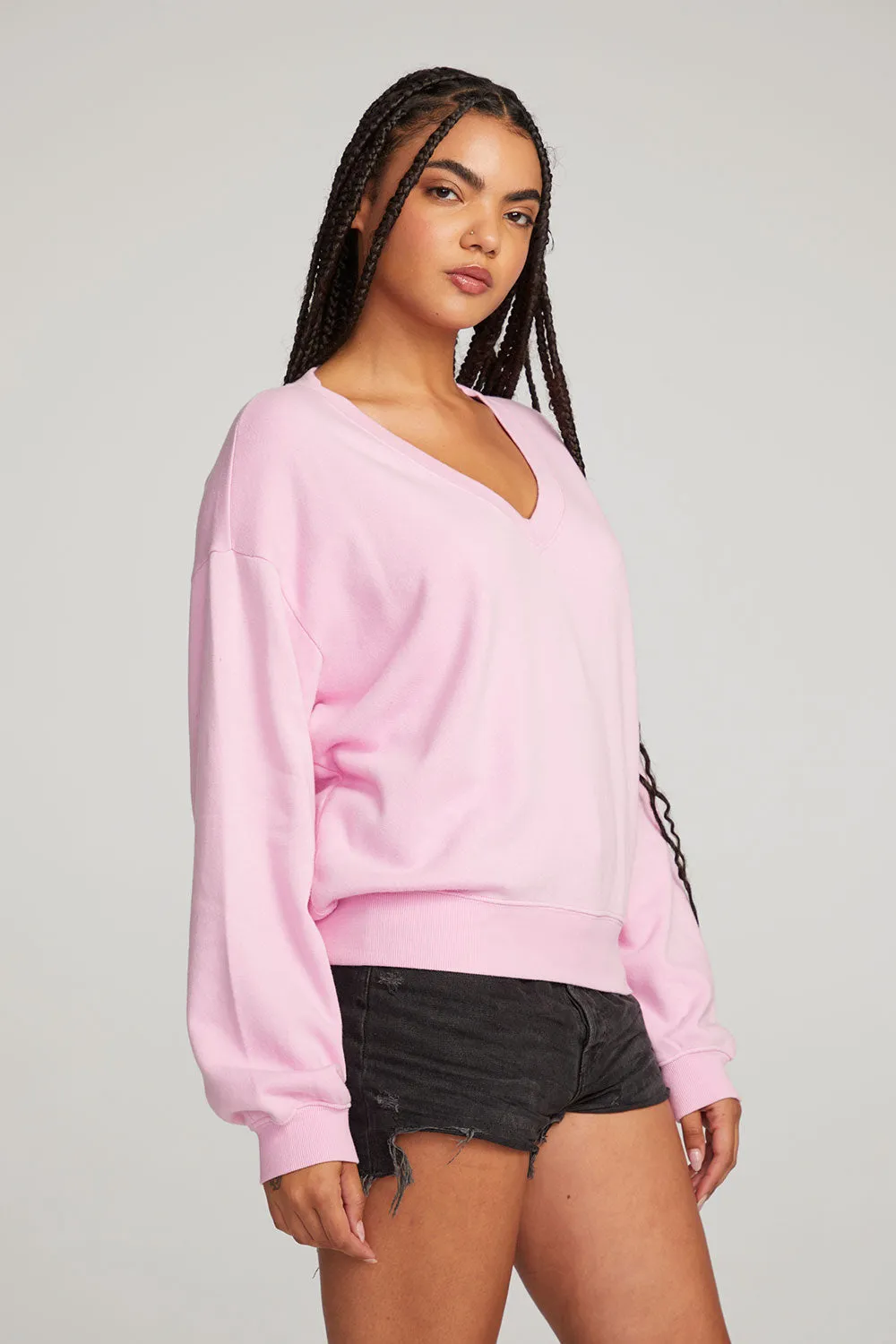 Kara Pastel Lavender Long Sleeve