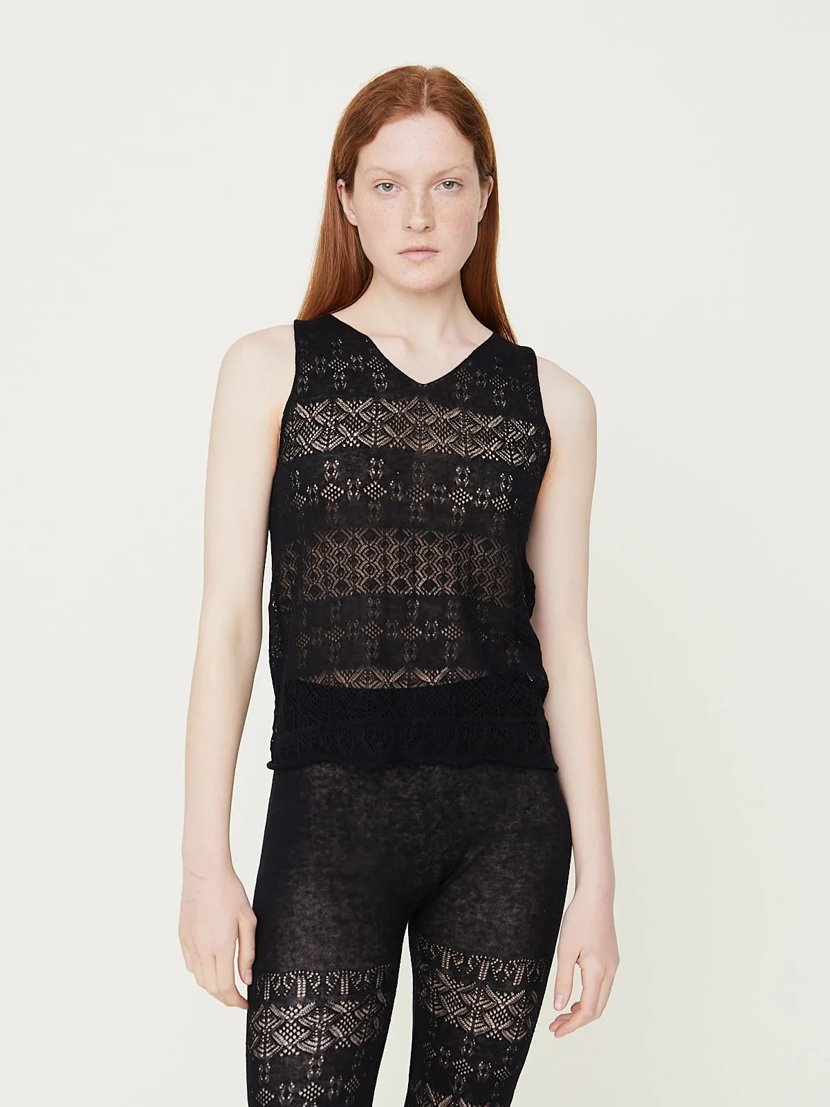 Knit Camisole in Black