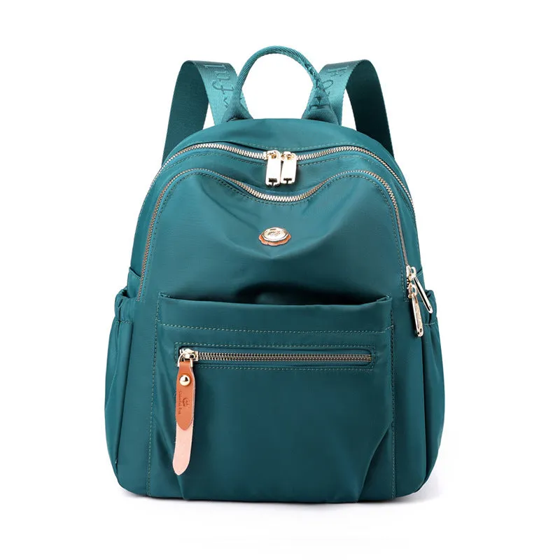 Large Capacity New Bag Nylon Multi-Layer Casual All-Match Student Backpack Women's Casual Fashion Mummy Backpack