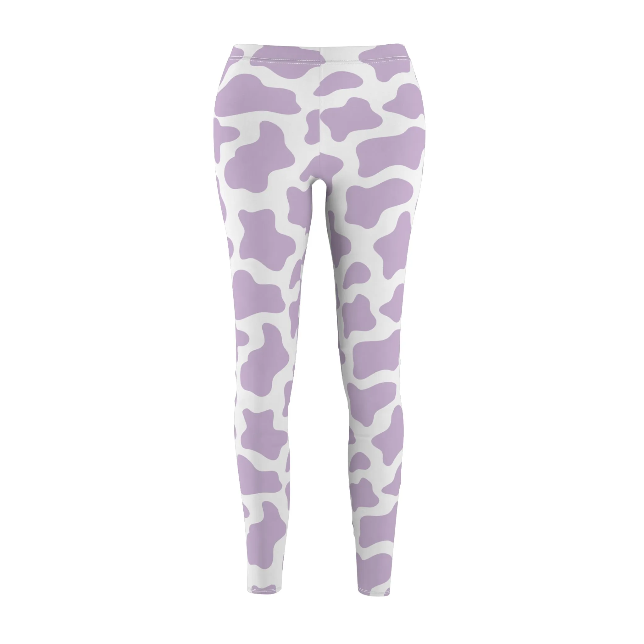 Lavender Cow Soft Touch Leggings