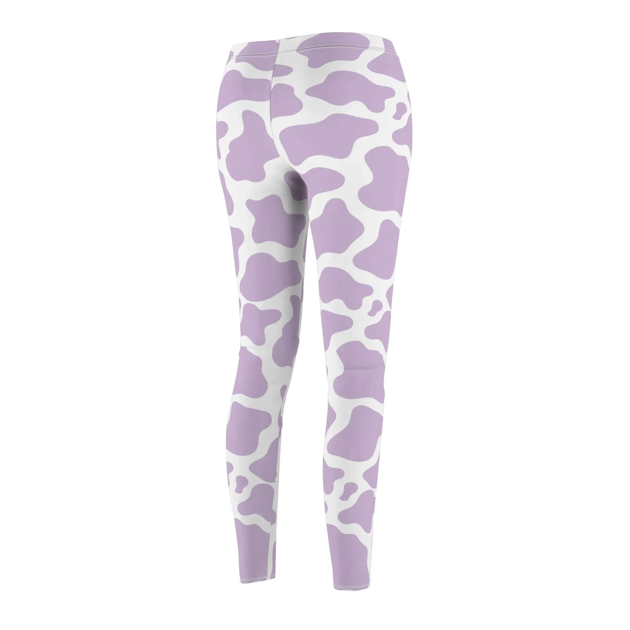 Lavender Cow Soft Touch Leggings