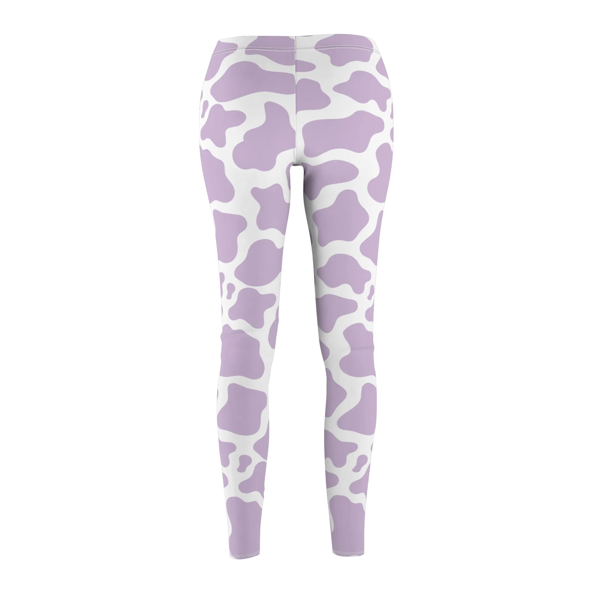 Lavender Cow Soft Touch Leggings