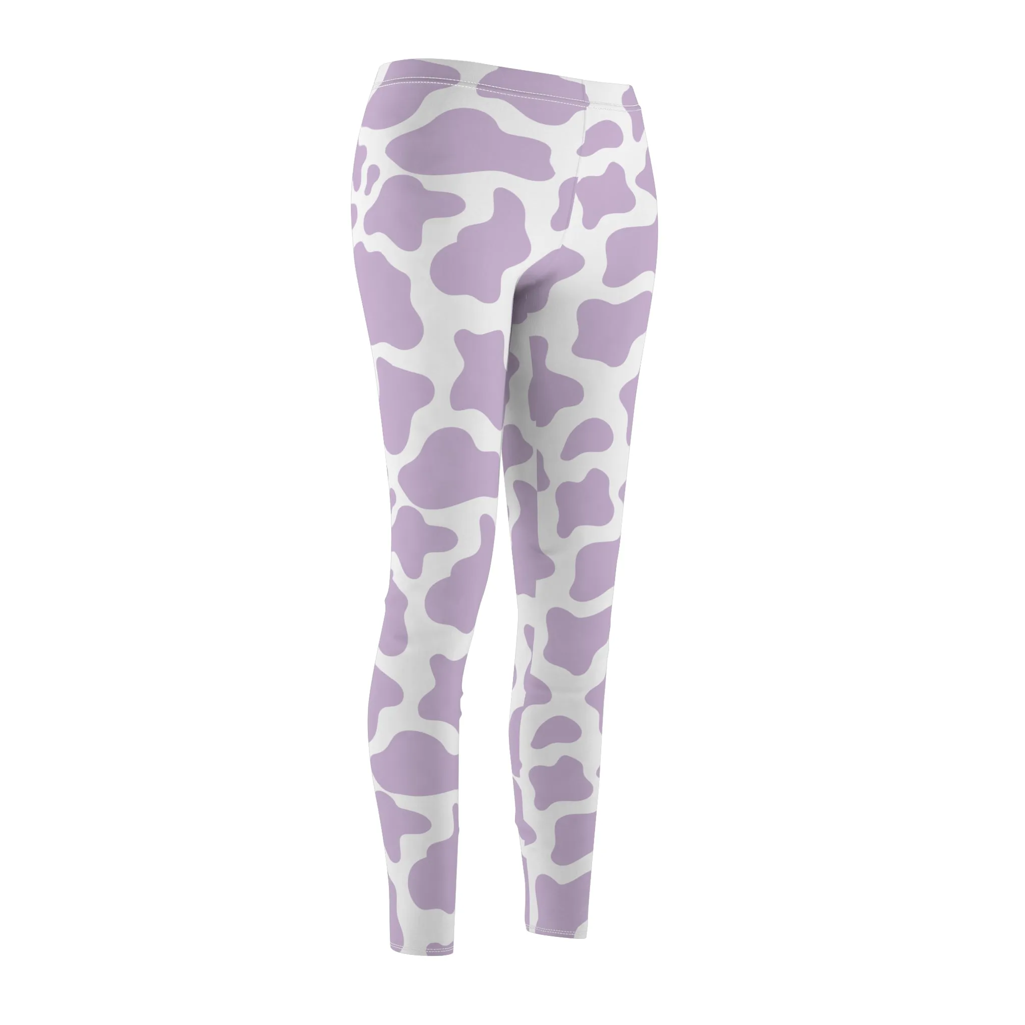 Lavender Cow Soft Touch Leggings