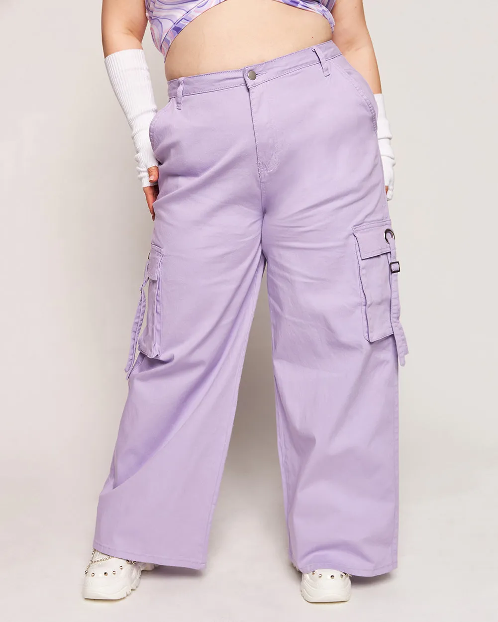 Lilac Loving Wide Leg Pants