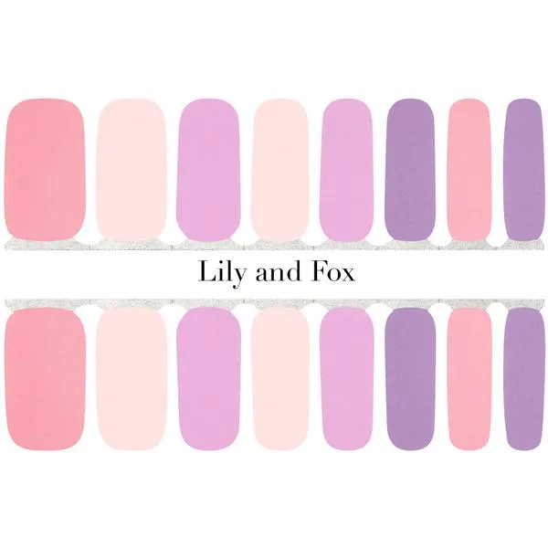 Lily and Fox - Nail Wrap - Pastel Princess