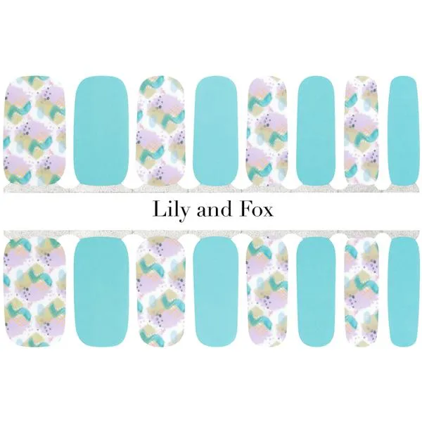 Lily And Fox - Nail Wrap - Pastel Sequence