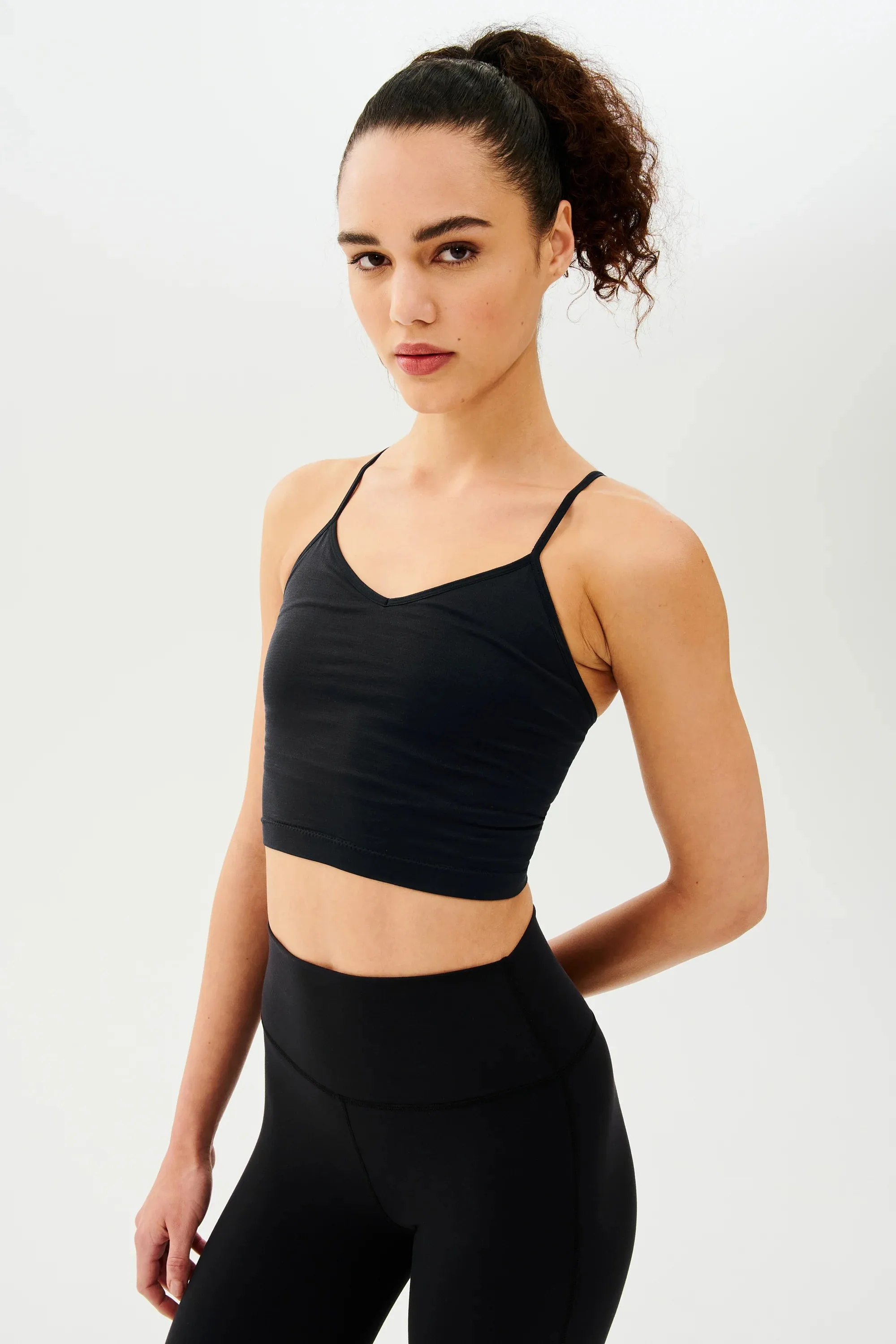 Loren Seamless Cami , Black