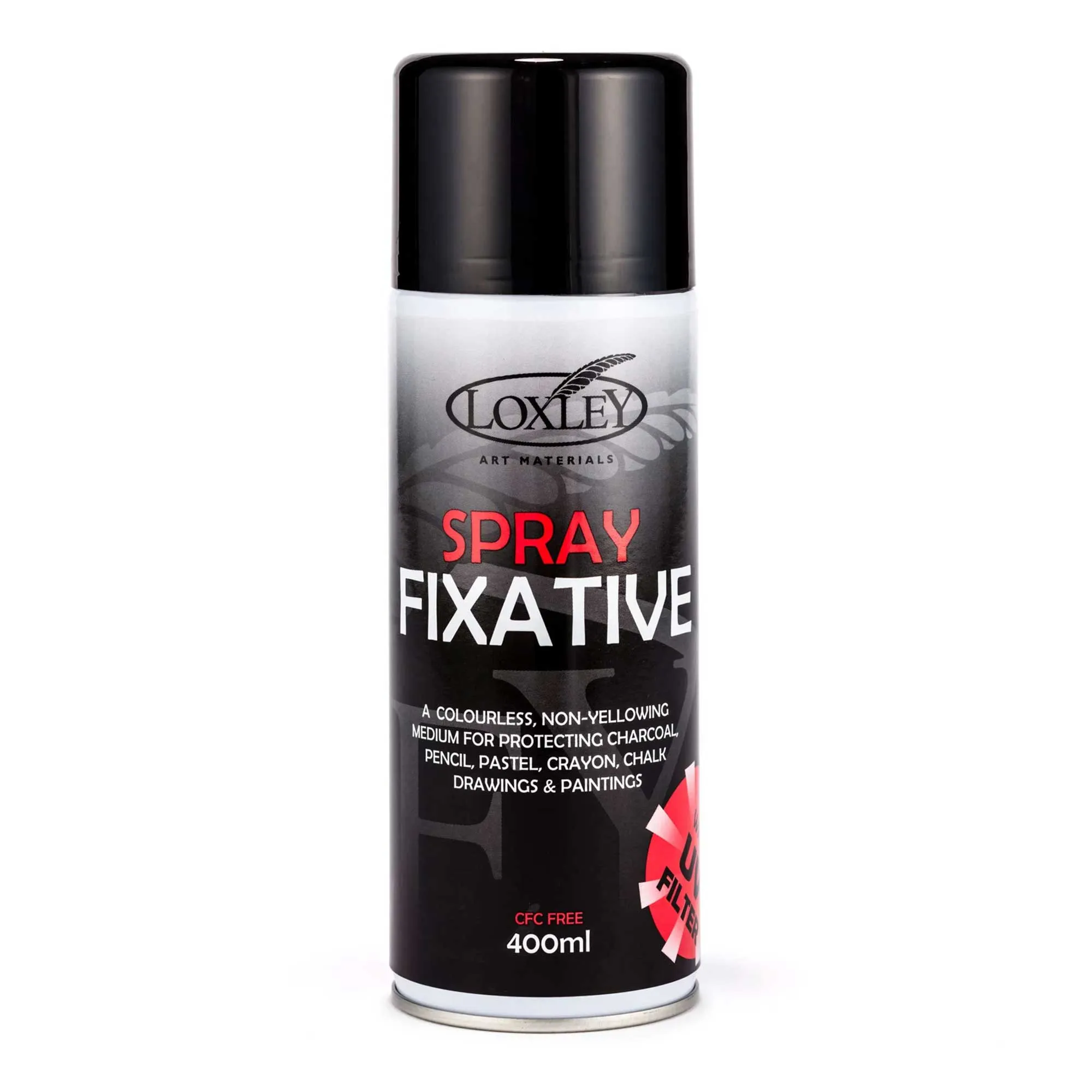 Loxley Aerosol Fixative 400ml with a U.V. Filter