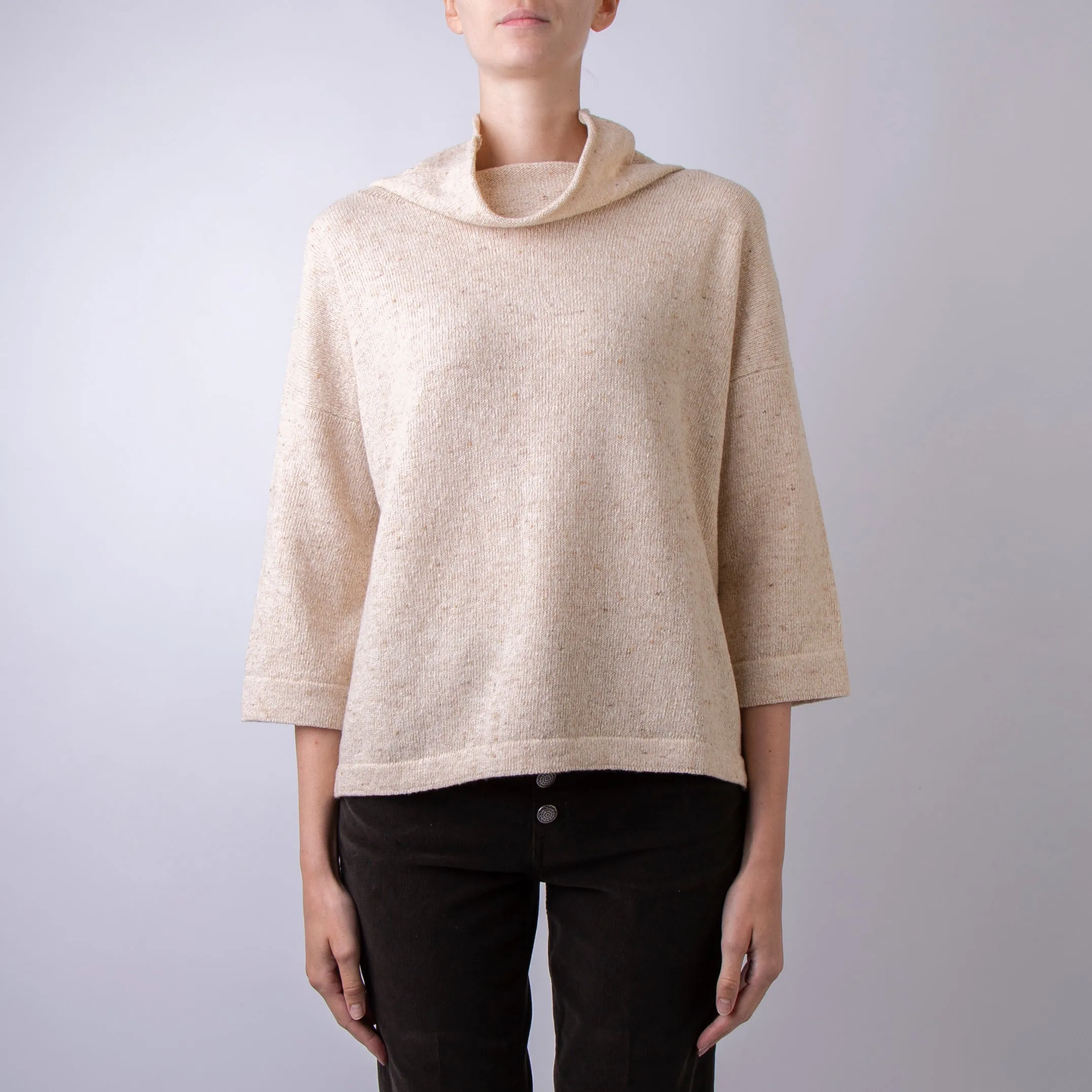 MA'RY'YA SWEATER YNK081 F1 CREAM