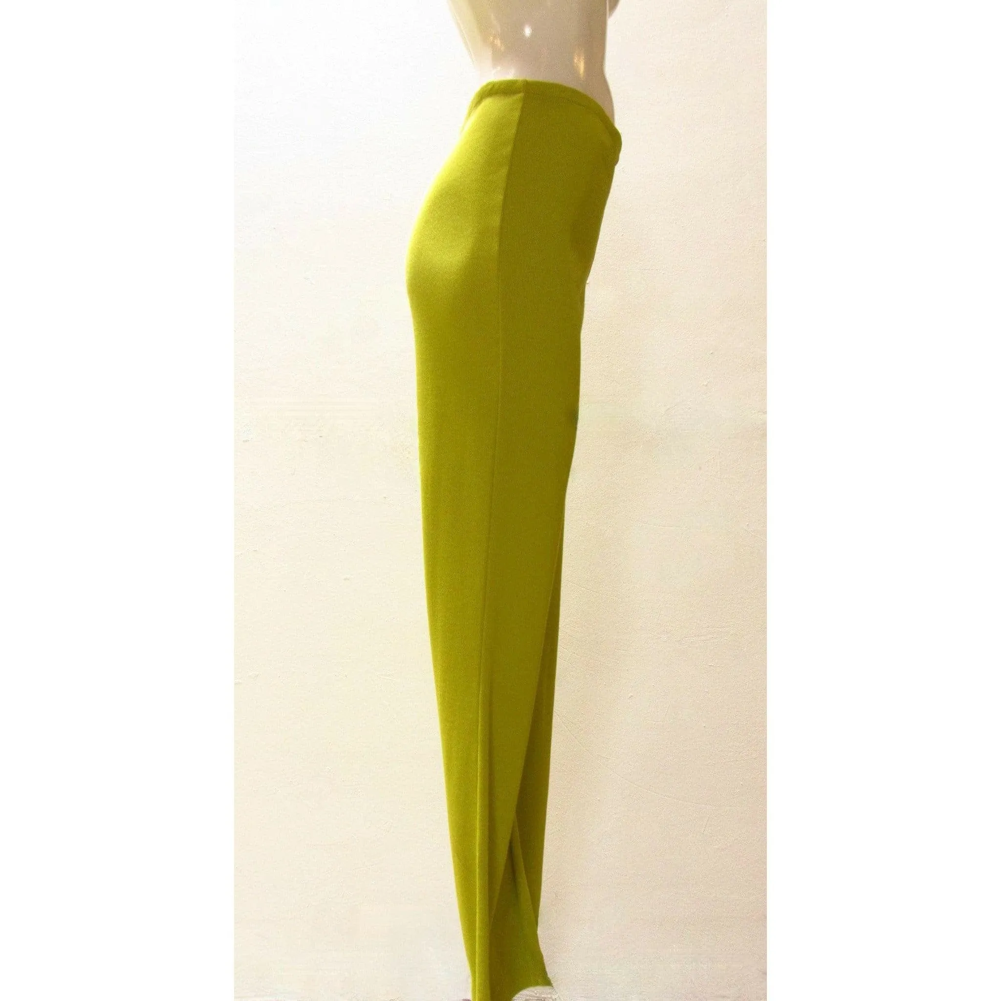 Matsuda Vintage Chartreuse Stretch Pant