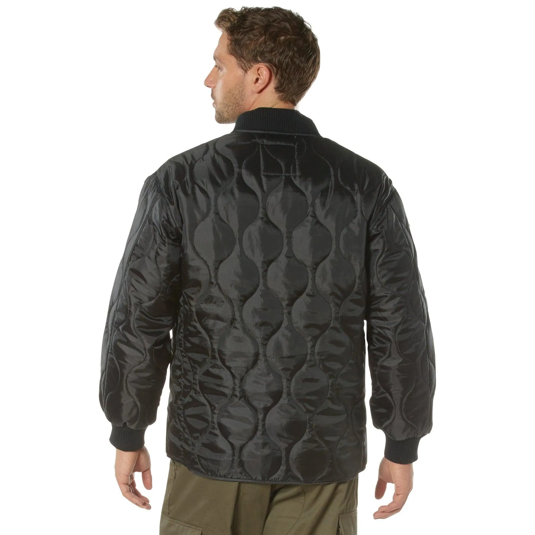 Mens Concealed Carry Quilted Woobie Jacket by Rothco