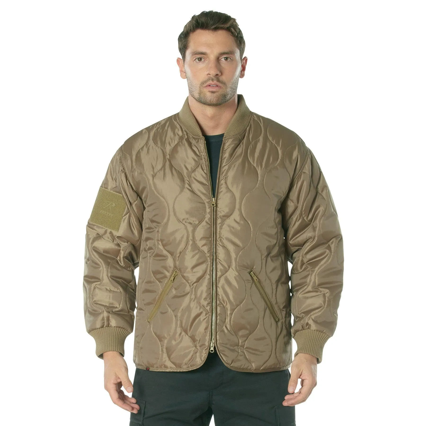 Mens Concealed Carry Quilted Woobie Jacket by Rothco