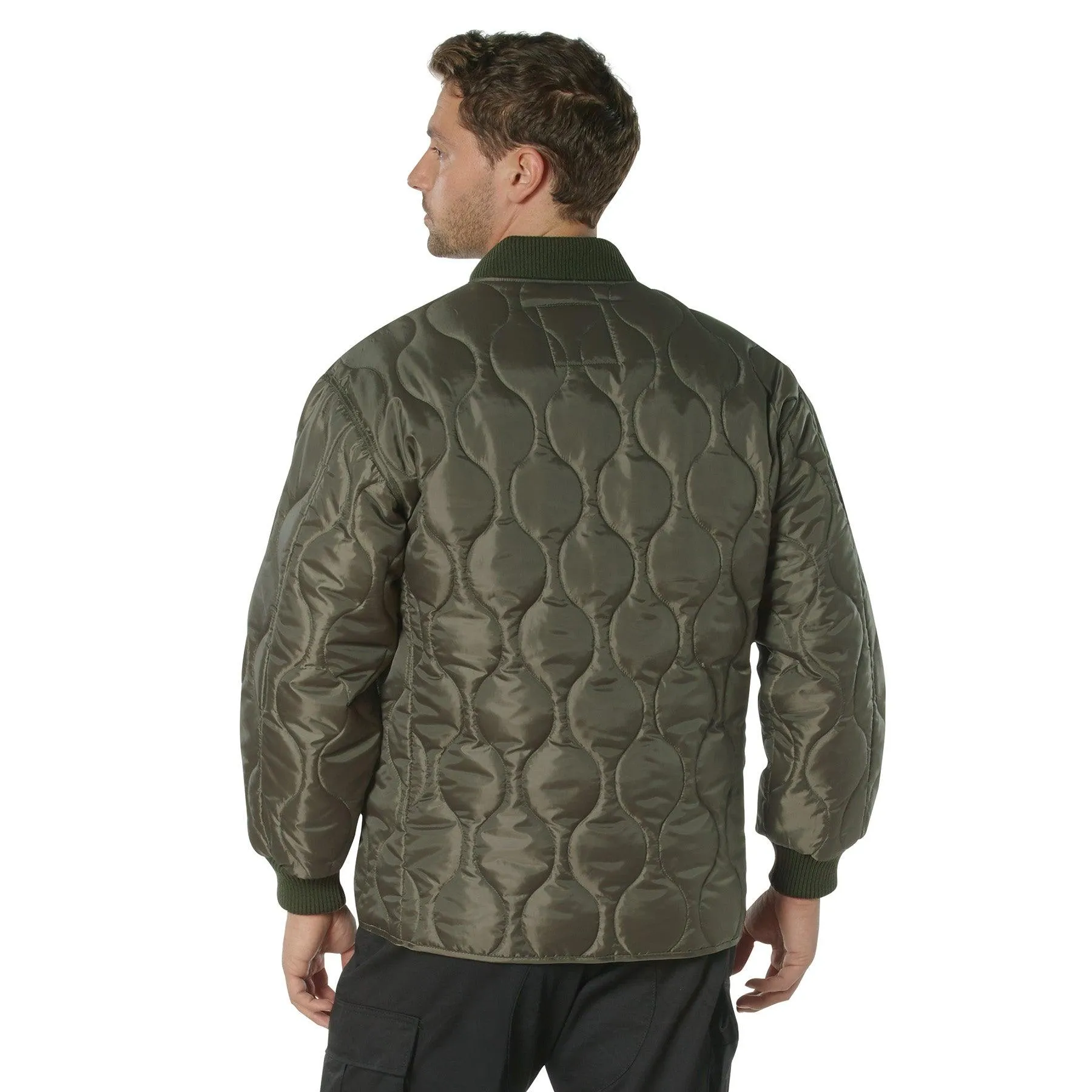 Mens Concealed Carry Quilted Woobie Jacket by Rothco