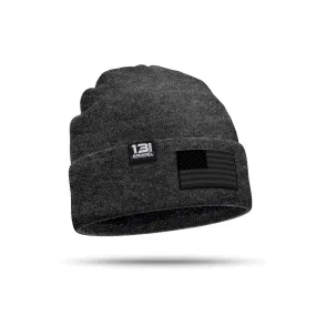 [MIDNIGHT FLAG] Knit Beanie [BLK]