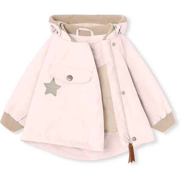 MINI A TURE WAI Spring Jacket Mauve Chalk