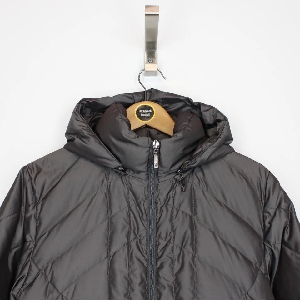 Moncler Long Down Coat Small