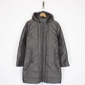 Moncler Long Down Coat Small