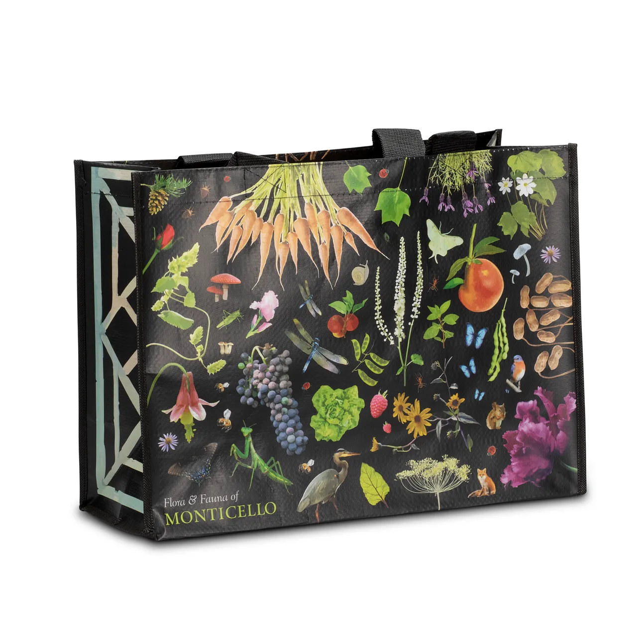 Monticello's Flora and Fauna Tote Bag