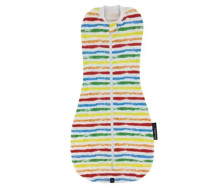 Mum2Mum Bean Pod Swaddle Pouch Colourfull Stripe