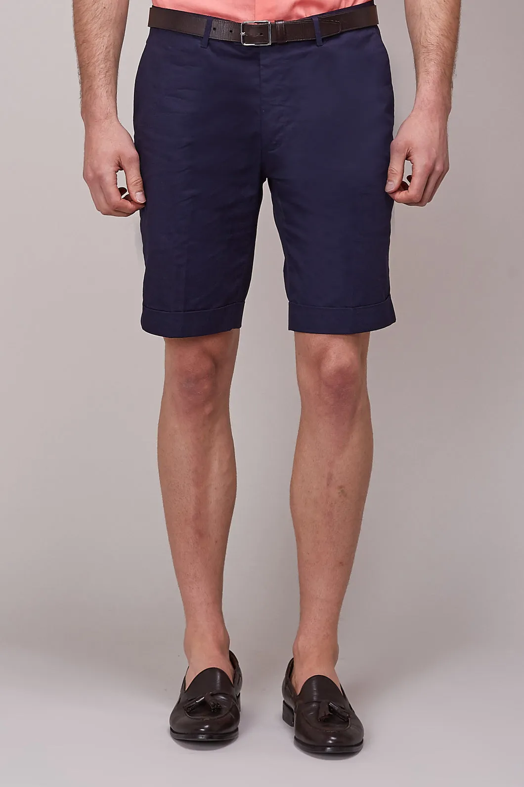 Navy Tailored Short