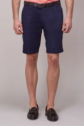 Navy Tailored Short