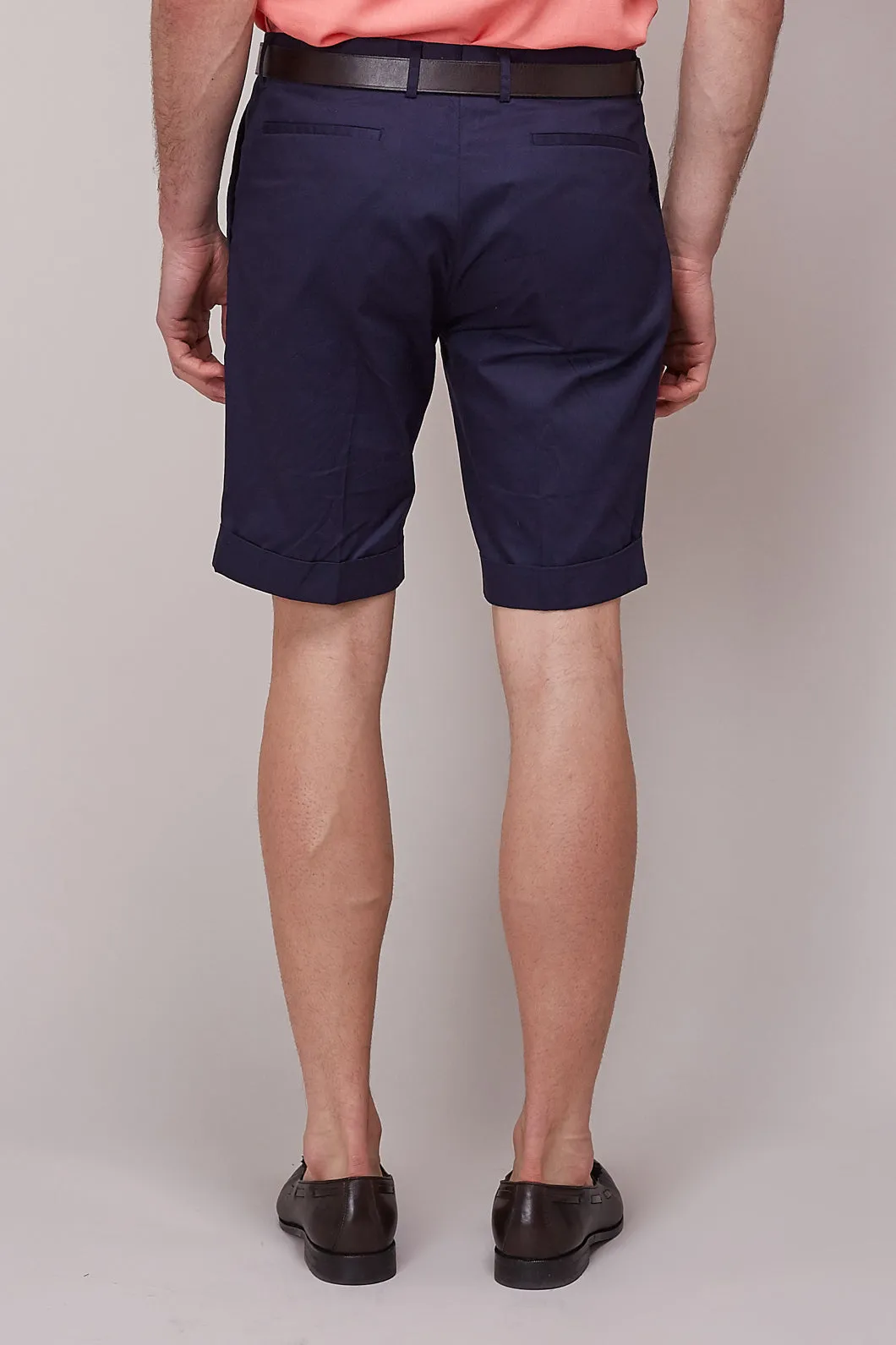 Navy Tailored Short