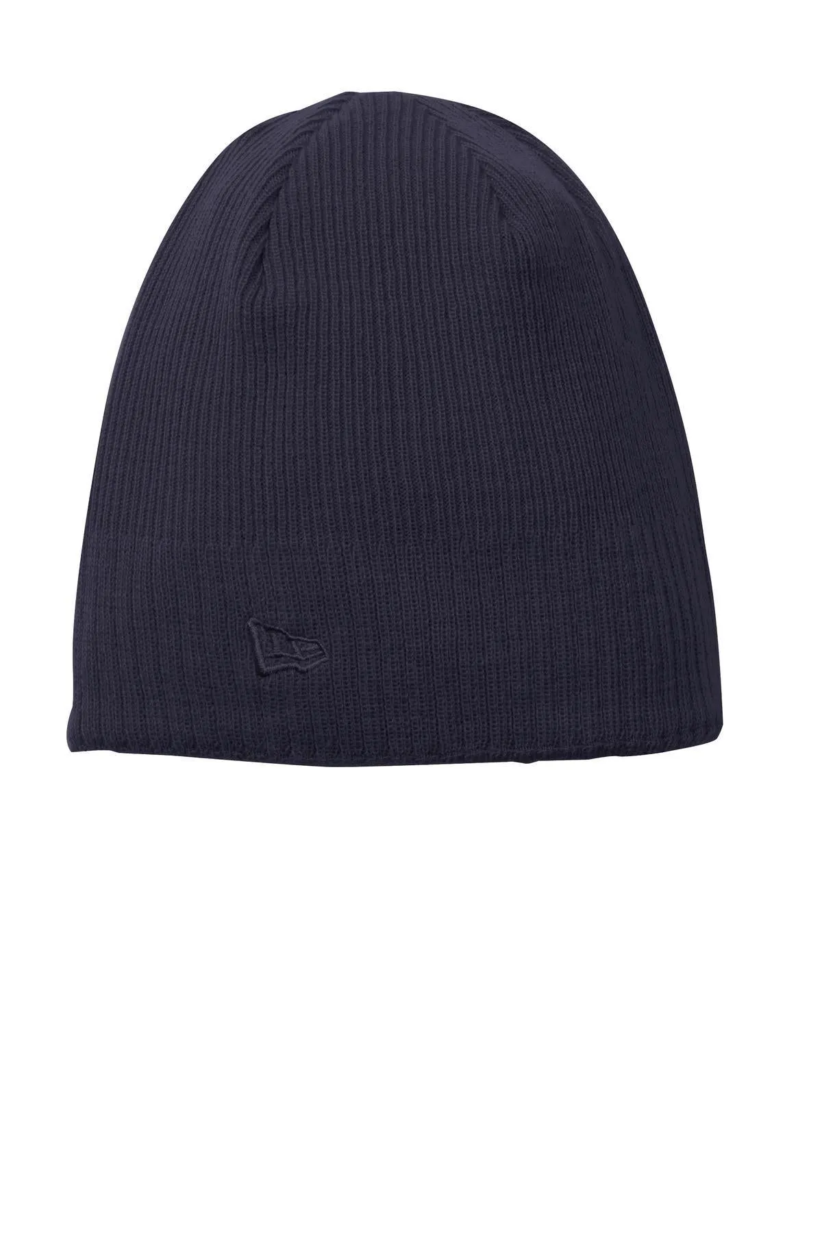 New Era Knit Branded Beanies, Deep Navy