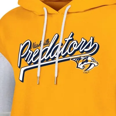 New - NHL Nashville Predators Women's Fleece Hooded Sweatshirt - XL