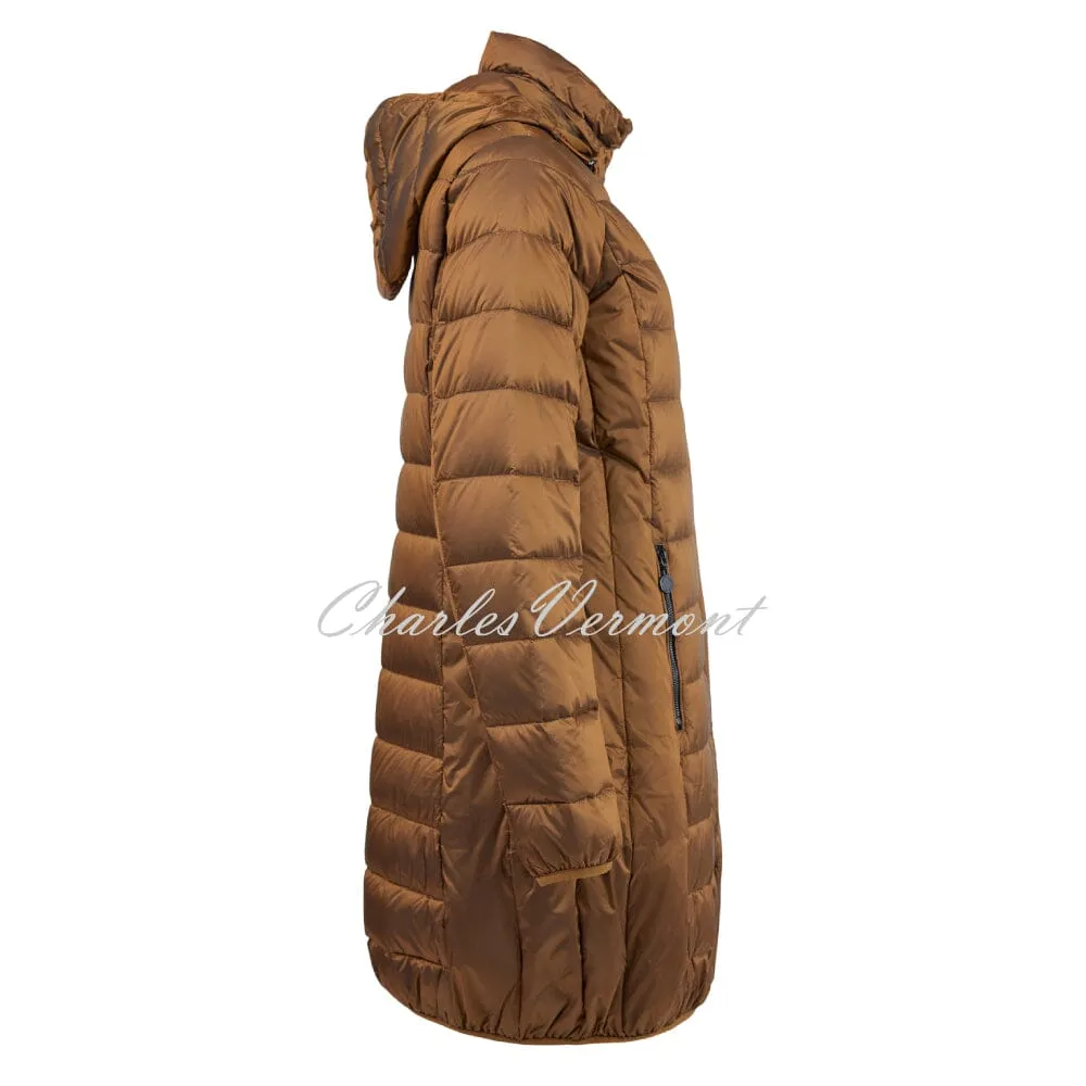 Normann Padded Coat - Style 8323-410-18 (Russet Brown)