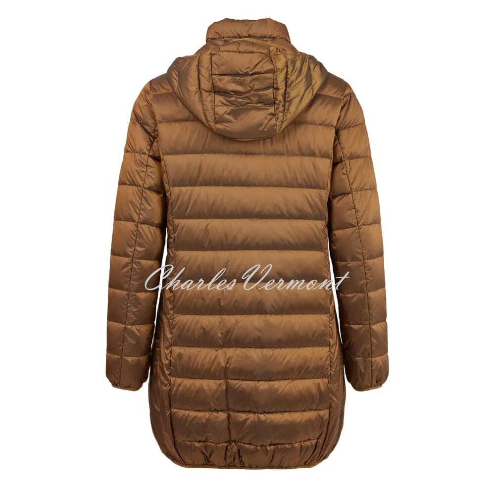 Normann Padded Coat - Style 8323-410-18 (Russet Brown)